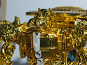 Transformers Movie - Lucky Draw - Gold Voyager Class Optimus Prime